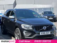 Used Volvo XC60 R-Design 190 HP (139 kW) 2016 Black SUV