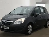 Used Vauxhall Meriva 100 HP (73 kW) 2011 Grey MPV