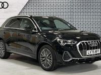 Begagnad Audi Q3 S-Line 150 HK (110 kW) 2025 Svart SUV