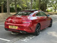 Used Mercedes C220 AMG Line Premium Plus 2016 Red Coupe