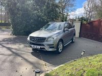Used Mercedes ML250 AMG 204 HP (150 kW) 2013 Silver SUV