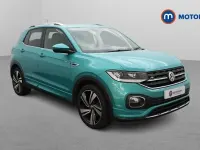 Used VW T-Cross R-line 116 HP (85 kW) 2019 Turquoise SUV