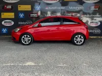 Used Vauxhall Corsa Excite 90 HP (66 kW) 2015 Red Hatchback