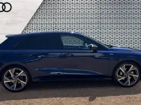 Used Audi A3 Black Edition 150 HP (110 kW) 2025 Blue Hatchback