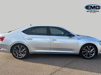 Used Skoda Superb SportlinePlus 150 HP (110 kW) 2024 Silver Hatchback