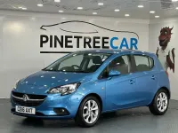 Used Vauxhall Corsa 90 HP (66 kW) 2016 Blue Hatchback