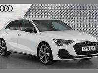 Used Audi A3 Black Edition 147 HP (108 kW) 2025 White Hatchback