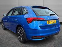 Used Skoda Scala SE 113 HP (83 kW) 2025 Race blue metallic Hatchback
