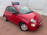 Used Fiat 500 Pop 69 HP (50 kW) 2017 Red Hatchback