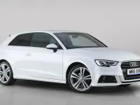 Used Audi A3 Sportback S-Line 150 HP (110 kW) 2016 White Hatchback