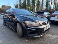 Used VW Golf VII GTI 230 HP (169 kW) 2017 Black Hatchback