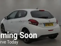 Used Peugeot 208 GT-line 100 HP (73 kW) 2016 White Hatchback