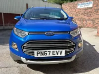Used Ford Ecosport Titanium 125 HP (91 kW) 2017 Blue SUV