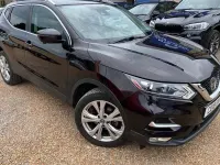 Used Nissan Qashqai N-Connecta 115 HP (84 kW) 2018 Black SUV