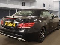 Used Mercedes E400 AMG line 333 HP (244 kW) 2015 Black Cabriolet
