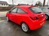 Used Vauxhall Corsa 75 HP (55 kW) 2015 Red Hatchback