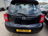 Used Nissan Micra Acenta 2015 Black Hatchback