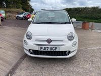 Used Fiat 500 Lounge 69 HP (50 kW) 2017 White Hatchback