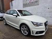 Used Audi A1 S-Line 122 HP (89 kW) 2012 White Hatchback
