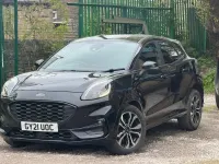 Begagnad Ford Puma ST-Line 2021 Svart SUV
