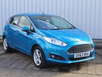 Used Ford Fiesta Zetec 2013 Blue Hatchback