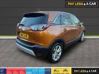 Used Vauxhall Crossland X S 110 HP (80 kW) 2019 Orange SUV