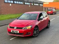 Used VW Golf VII GT 150 HP (110 kW) 2015 Red Hatchback