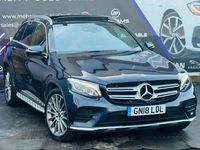 Used Mercedes GLC350 AMG line 2018 Blue Estate