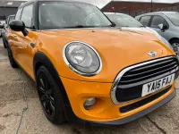 Used Mini Cooper D Hatch 116 HP (85 kW) 2015 Orange Hatchback