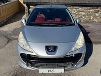 Używany Peugeot 207 CC GT 2008 Srebrny Kabriolet