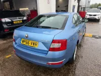 Used Skoda Octavia 110 HP (80 kW) 2016 Blue Estate