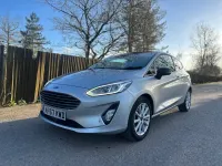 Used Ford Fiesta Titanium 100 HP (73 kW) 2017 Silver Hatchback