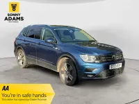 Używany VW Tiguan Allspace Match 150 KM (110 kW) 2020 Niebieski SUV
