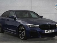 Used BMW 520 M Sport 187 HP (137 kW) 2021 Blue