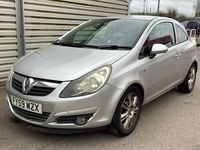 Used Vauxhall Corsa Club 89 HP (65 kW) 2009 Silver Hatchback