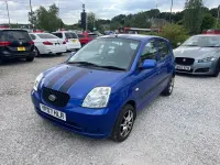 Used Kia Picanto 60 HP (44 kW) 2007 Blue Hatchback