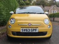 Usado Fiat 500 85 HP (62 kW) 2013 Amarelo Citadino