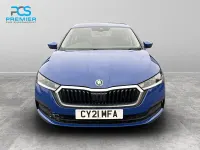 Used Skoda Octavia SE Technology 110 HP (80 kW) 2021 Blue Hatchback