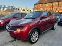 Used Nissan Juke Tekna 117 HP (86 kW) 2013 Red SUV