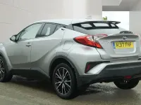 Used Toyota C-HR 122 HP (89 kW) 2017 Silver SUV