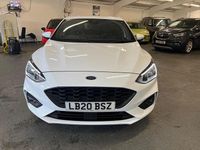 Used Ford Focus ST-Line X 125 HP (91 kW) 2020 White Hatchback