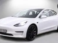 Used Tesla Model 3 Performance 461 kW (627 HP) 2019 White Sedan