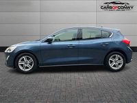 Used Ford Focus Zetec 120 HP (88 kW) 2018 Blue Hatchback