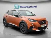 Used Peugeot e-2008 Premium 100 kW (136 HP) 2022 Orange SUV