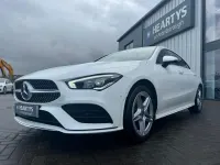 Used Mercedes CLA250e AMG Line Premium 218 HP (160 kW) 2021 White Coupe