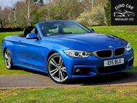 Used BMW 428 M Sport 2015 Blue Cabriolet