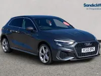 Usado Audi A3 e-tron S-Line 2022 Gris Utilitario