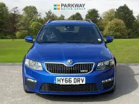 Used Skoda Octavia vRS 150 HP (110 kW) 2016 Blue Estate