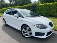 Used Seat Leon FR 170 HP (125 kW) 2012 White Hatchback