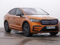 Used Skoda Enyaq iV vRS 183 kW (250 HP) 2024 Phoenix orange metallic SUV